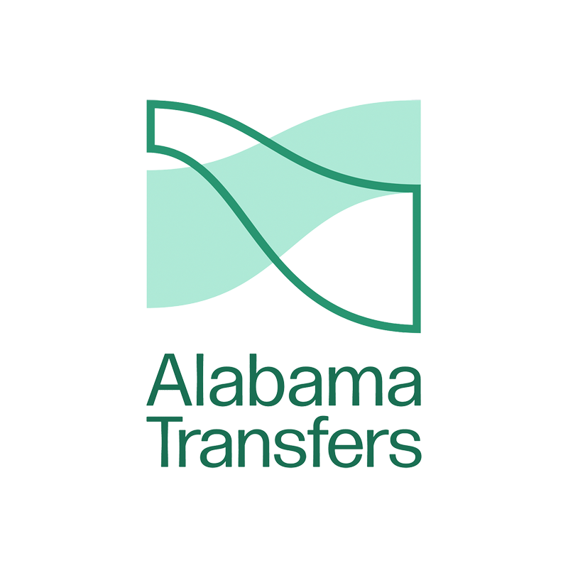 Alabama Transfers logo in green